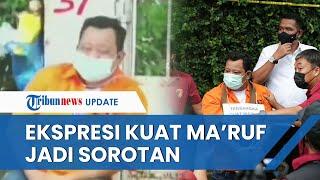 Ekspresi Kuat Ma'ruf saat Rekonstruksi Jadi Sorotan, Sempat Tertawa kemudian Mendadak Tertekan