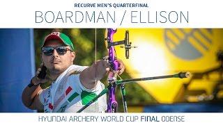 Ernesto Boardman v Brady Ellison – Recurve Men’s Quarterfinal | Odense 2016