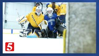 They wanted to play more hockey, so these girls basically started their own travel league