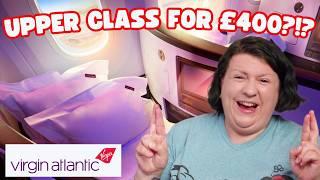 Save 80% on Upper Class Seats! Virgin Atlantic Bid For An Upgrade Explained!