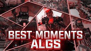 BEST MOMENTS WITH ALGS / APEX LEGENDS