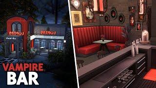 Vampire Bar 🩸 // The Sims 4 Speed Build