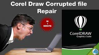 Coreldarw corrupted file repair Hindi tutorial