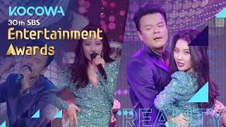 SUNMI & Park Jin Young - Nobody + Tell Me + When We Disco [2020 SBS Entertainment Awards Ep 1]