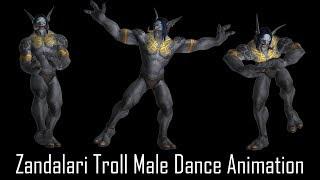 Zandalari Troll Male Dance Animation