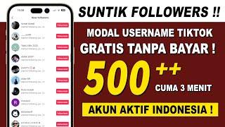 CARA MENAMBAH FOLLOWERS TIKTOK GRATIS - CARA CEPAT MEMPERBANYAK FOLLOWERS TIKTOK GRATIS PERMANEN