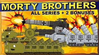 "Morty Brothers - All episodes plus Two Bonuses" Cartoons about tanks