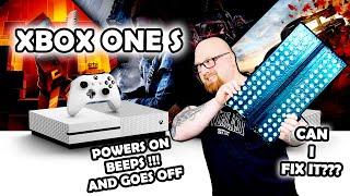 Xbox One S Power on, beeps, goes off repair. Can I Fix iT?