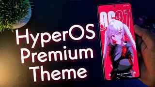 HyperOS Premium Theme For Any Xiaomi Devices | New Anime System Ui | #hyperos