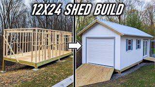 Building a 12x24 Shed - FULL BUILD