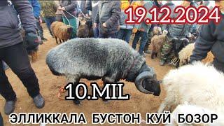 ЭЛЛИККАЛА БУСТОН КУЙ БОЗОР НАРХЛАР ТУШДИ 19.12.2024