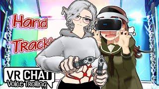 Girl Voice Trolling w/ HAND TRACKING in VRChat...