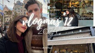 vlogmas #12 2024 | we improvise, I get lost in a bookstore and back home @rocioerrec