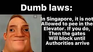 Mr incredible becoming idiot (stupid laws)