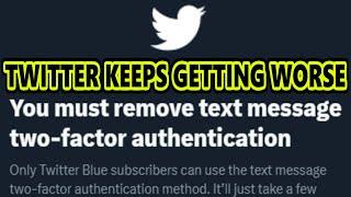 Twitter Text Message Two-Factor Authentication Being Removed Unless You Pay Elon