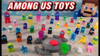 AMONG US Crewmate & Imposter BOOTLEG Airship TOYS INVASION!!