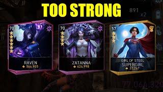 700% Damage Buff Raven Injustice 2 Mobile