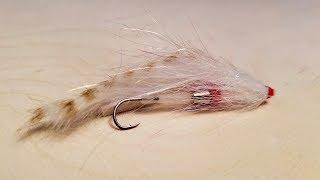 Jay's White Ghost Tube Trout Streamer