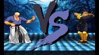 Geese Howard VS Vega (M.Bison) Mugen Street Fighter VS KOF