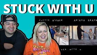 Ariana Grande & Justin Bieber - Stuck with U (Official Video) | COUPLE REACTION VIDEO