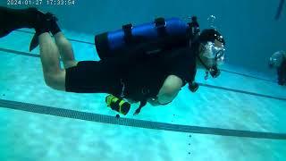 Kinsmen pool - Jan27 2024 - Ramiro finning (raw footage)