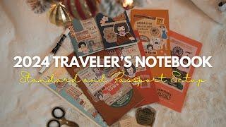 2024 Traveler's Notebook Setup | Traveler's Town | Journaling | Stationery