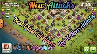 Top 10 New  Attacks Best Clash of Clans  New Attacks !! RaYHan360 Gamer