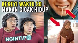 KEKEYI WAKTU SD MAKAN CICAK HIDUP?!  | Ngintip Instagram