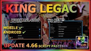 [NEW] KING LEGACY Script Mobile PASTEBIN 2023 | AUTO FARM, BRING FRUIT, QUEST, AUTO SEAKING