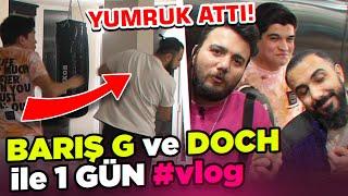 DOCH BARIŞ G'YE YUMRUK ATTI! (BOŞ YAPTIK DAYAK YEDİ xd) YOUTUBERLAR ile BİR GÜN SERİSİ #1