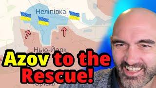 Azov Drives Russia BACK! Frees Trapped Ukr Soldiers!