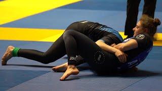 Womens NoGi Grappling 2019 California Open C013 Ava Shaw Blue Belt Win by Guillotine Choke