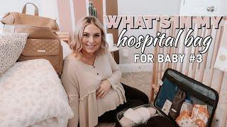 WHATS IN MY HOSPITAL BAG FOR LABOR AND DELIVERY 2021 | Autumn Auman