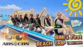 #BINI | BINI's First Beach Trip Together | BINI Roadtrip in Batangas Episode 1