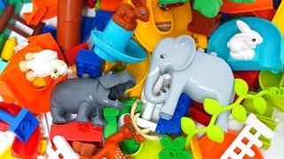 Satisfying Building Blocks Marble Very popular! Fun animal block coasters with elephants and hippos