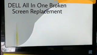 How To Replace All In One Desktop Screen In 20 Minutes - DELL Inspiron 20-3064 AIO