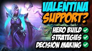 CAN VALENTINA BE PLAYED AS A SUPPORT ROAMER? || MOBILE LEGENDS GAME GUIDE