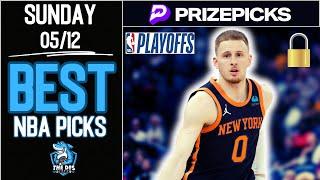 (HUGE WIN ) NBA PRIZEPICKS TODAY | 5 BEST PROP PICKS |SUNDAY| 05/12/2024 | BEST PROPS |NBA PLAYOFFS