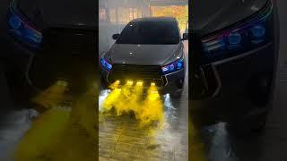 innova crysta modified lighting #car #car #short #shorts#shortvideo #trending