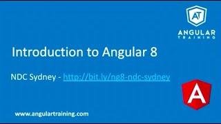 Introduction to Angular 8 - Alain Chautard