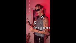 Top 5 necessary things at a rave ‍  #techno #music #fun #memes #lovetechno