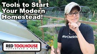 5 TOOLS Needed to Start Your Homestead