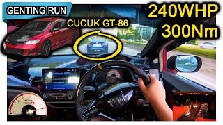 Part 2/3 | Honda Civic FD Convert K24A 240whp 6MT | Malaysia #POV [Genting Run 冲上云霄] [CC Subtitle]