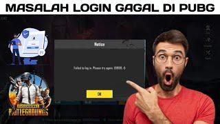 Cara Memperbaiki Gagal Login Silakan Coba Lagi PUBG Mobile (2024)