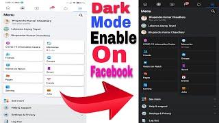 How To Enable Dark Mode on Facebook Android App