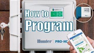 How to Program a Hunter Pro-HC (Hydrawise)