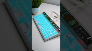 Teclado mecanico gamer RETRO FUTURISTA con patalla: Machenike KT68 #teclado #pcgaming