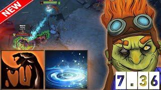 BROKEN COMBO STICKY NAPALM LIQUID FROST ABILITY DRAFT HIGHLIGHT DOTA 2 PATCH 7.36