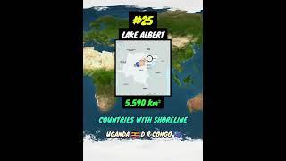 30 Largest Lakes in the world | Country Comparison | Data Duck