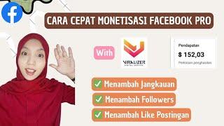 CARA CEPAT MONETISASI FACEBOOK PRO | MENAMBAH JANGKAUAN | CEPAT DAPAT GAJI DARI FACEBOOK